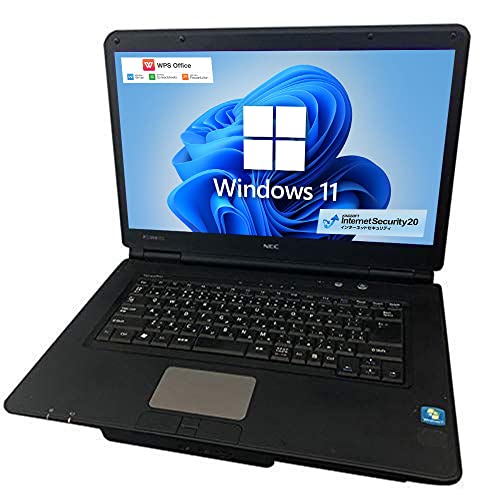 NEC VersaPro VK22 中古ノートパソコン【 Windows 11 】【 Office 搭載 】ウィルス対策ソフト付/Core i3 2330M 2.2GHz/SSD 120GB / メモ