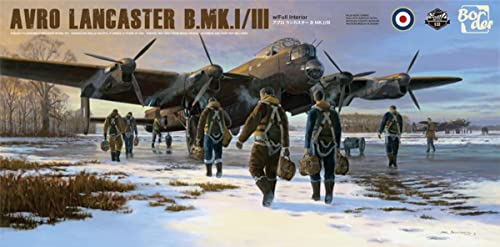 ボーダーモデル 1/32 イギリス空軍 アブロ ランカスター B.MK.I/III フルインテリア プラモデル BF010 成形色