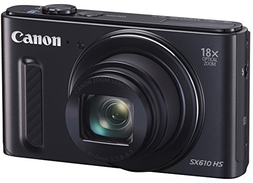 Canon デジタルカメラ PowerShot SX610 HS ブラック 光学18倍ズーム PSSX610HS(BK)