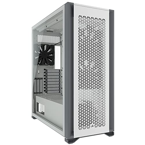 CORSAIR 7000D AIRFLOW フルタワー ATX PC ケース、ホワイト CC-9011219-WW