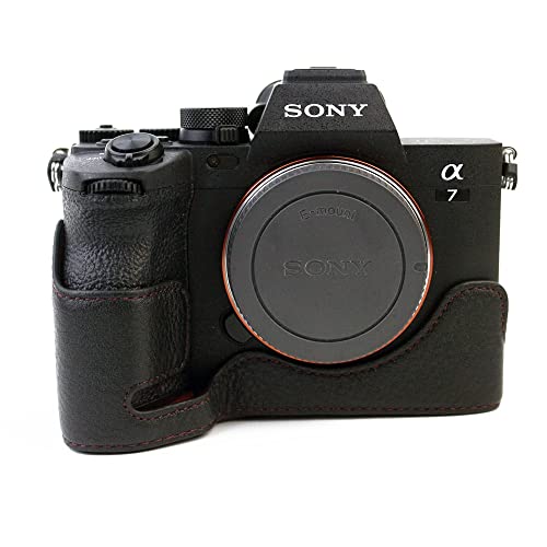 Koowl 対応 Sony ソニー A7R5 A7M4 A7 IV α7 IV ILCE-7M4 ソニーアルファ7 IV A7Siii A7S M3 Sony A1 ILCE-1 本革 カメラケース カメラ