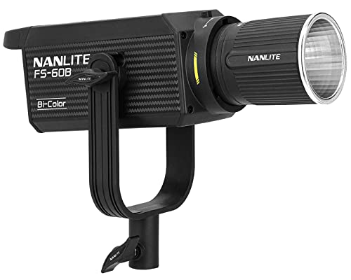 【国内正規品】NANLITE FS-60B 撮影用ライト スタジオライト バイカラー 色温度2700-6500K LEDライト 定常光ライト 小型軽量 高輝度 スポ