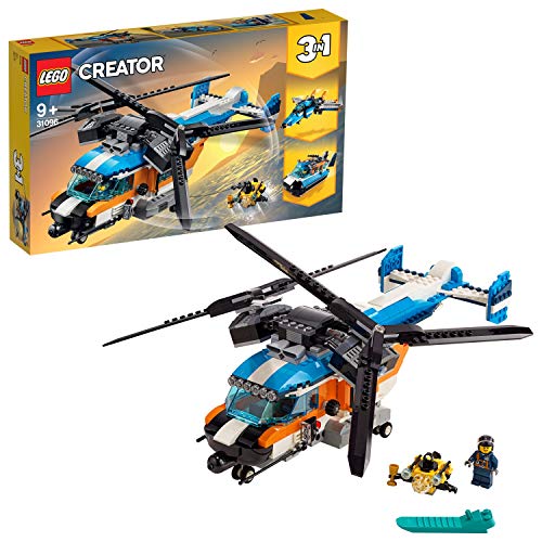 レゴ(LEGO) クリエイター ツインローター・ヘリコプター 31096 ブロック おもちゃ 女の子 男の子