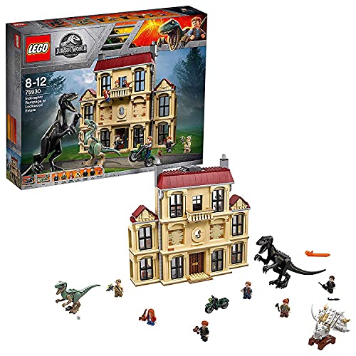 レゴ(LEGO)ジュラシック・ワールド インドラプトル、ロックウッド邸で大暴れ 75930