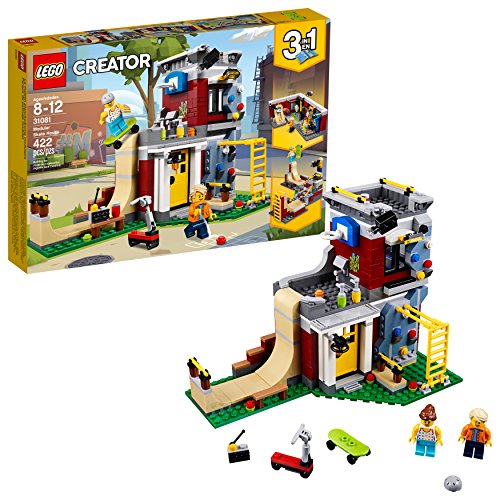 LEGO クリエイター 3in1 モジュラースケートハウス 31081 組み立てキット (422ピース)