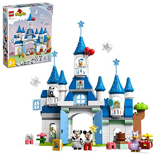 レゴ(LEGO) デュプロ 3in1 まほうのお城 10998 おもちゃ ブロック プレゼント幼児 赤ちゃん 魔法 ファンタジー 男の子 女の子 3歳 ~