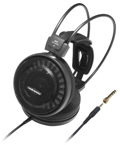 audio-technica エアーダイナミック 有線 オープン型ヘッドホン ATH-AD500X ブラック