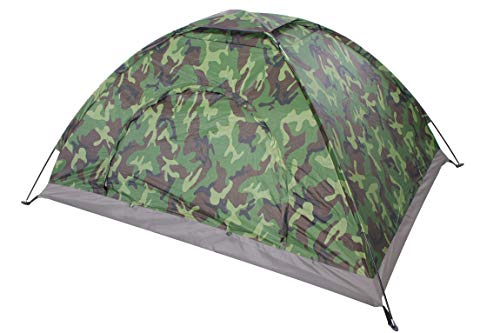 Sutekus テント コンパクト 迷彩柄 キャンプテント ソロテント 小型テント 防災 緊急 【アウトドア用品】
