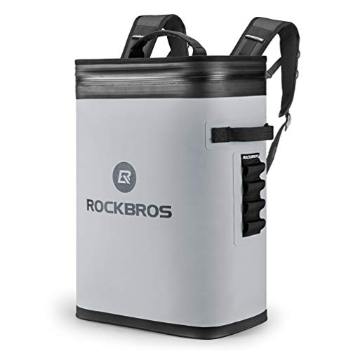 ROCKBROS(ロックブロス)クーラーボックス 保冷バッグ リュック型 ソフトクーラー 高保冷力 大容量 軽量 防水 キャンプ 釣り 花火 バーベ