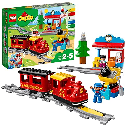 レゴ(LEGO) デュプロ キミが車掌さん! おしてGO機関車デラックス 10874 知育玩具 おもちゃ ブロック プレゼント幼児 赤ちゃん 電車 でん