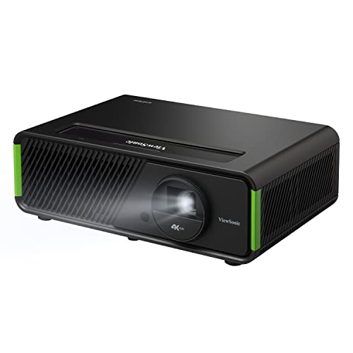 ViewSonic X2-4K XBOX 認定 LED ゲーミングプロジェクター【短焦点 / 4K HDR10 / 2,150ANSIルーメン / 1440p 120Hz 対応 / フルHD 240Hz