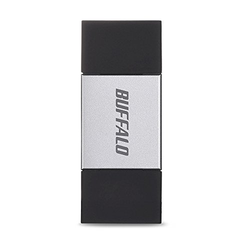 BUFFALO Lightning対応 USBメモリー 16GB シルバー RUF3-AL016G-SV