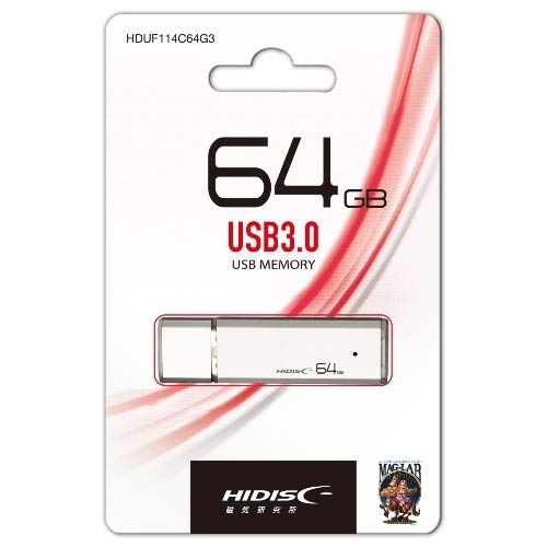 HIDISC USB3.0対応 フラッシュメモリ 64GB HDUF114C64G3
