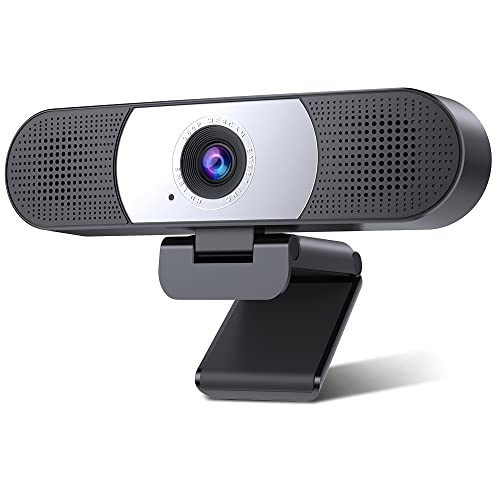 EMEET webカメラ ウェブカメラ C980pro 1台3役 1080P HD pcカメラ 四つマイク 二つスピーカー内蔵 パソコンカメラ SkypeカメラWEB会議用