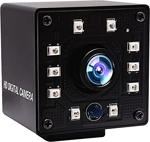 ELP 200万画素 WEBカメラUSB 1080P ウェブカメラ HDビデオ 720p 60FPS 暗視機能付きカメラ IR CUT付き赤外線 フルHD カメラUSB KL36IR