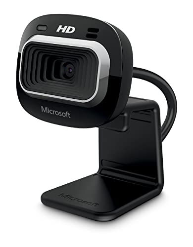 マイクロソフト LifeCam HD-3000 T3H-00019: webカメラ 在宅 HD 720p 内蔵マイク web会議用 USB-A ( ブラック )