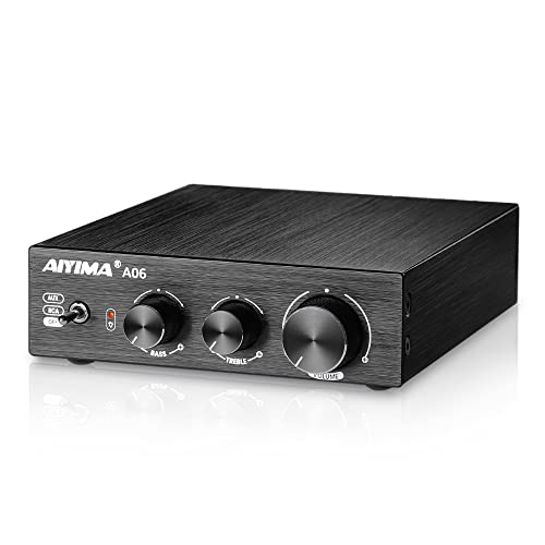AIYIMA A06 TDA7498E+NE5532 HiFiデジタルオーディオアンプ160W * 2ハイパワーアンプ 2.0/2.1チャンネルAMP DIYホームシアターサウンドシ