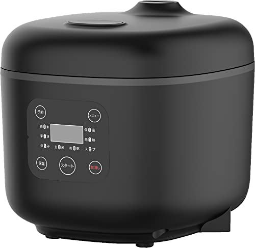 ROOMMATE 多機能3合炊飯器 ﾌﾞﾗｯｸ RK-204H-BK