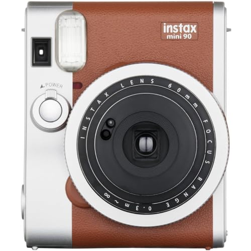 FUJIFILM インスタントカメラ チェキ instax mini 90 ネオクラシック ブラウン INSTAX MINI 90 BROWN