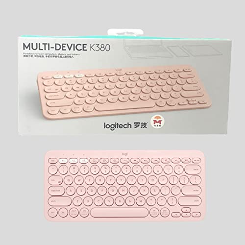 Yu & Mi K380 ワイヤレスキーボード 無線 マルチデバイス キーボード 薄型 小型 Bluetooth Keyboard US配列 Windows/Mac/iOS/Android/Chrom