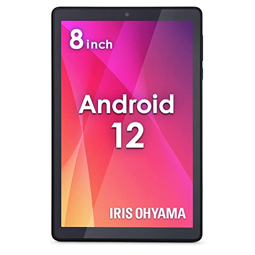 アイリスオーヤマ(IRIS OHYAMA) タブレット 8インチ wi-fiモデル Android12 動画視聴 日本語サポート 1280x800 メモリ2GB ストレージ32GB