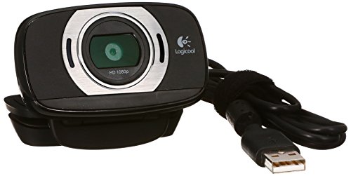 ロジクール ウェブカメラ C615 ブラック フルHD 1080P ウェブカム ストリーミング 折り畳み式 360度回転 国内正規品 2年間メーカー