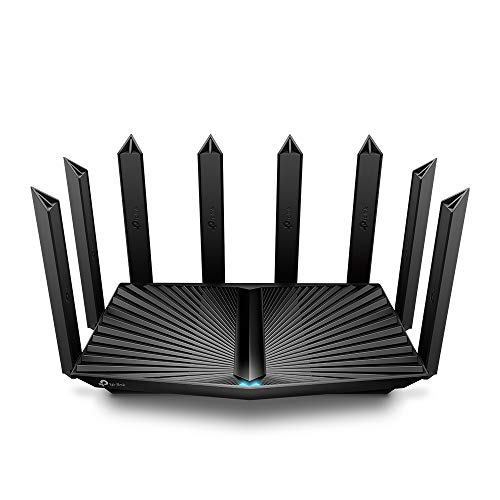 TP-Link WiFi ルーター tri_band WiFi6 PS5 対応 無線LAN 11ax AX6600 4804 Mbps (5 GHz) + 1201 Mbps (5 GHz) + 574 Mbps (2.4 GHz) On