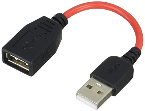 SSA Service エスエスエーサービス [ USB・A 延長ケーブル ] USB・A(メス)-USB・A(オス) [5cm] SU2-AA05R