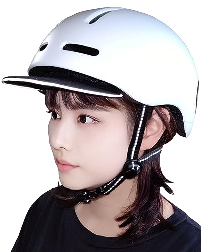 【サイクルプロショップ推奨】［unizom］ 自転車 ヘルメット 大人 女性 男性 帽子型 おしゃれ 【盗難防止・CE認証(EN1078)・超軽量270g・