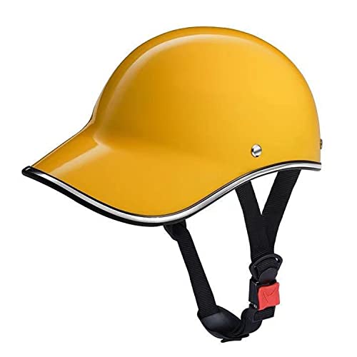 自転車 ヘルメット 大人用 CPSC安全規格/CE認定済み 頭部保護帽子 超軽量 高剛性 耐紫外線性 おしゃれ アーバン ベースボール キャップ