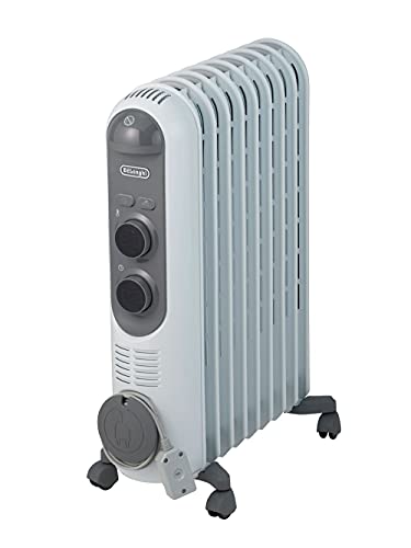 DeLonghi(デロンギ) アミカルド オイルヒーター 暖房器具 8畳 〜 10畳 対流式 RHJ45M0912-SG ホワイト