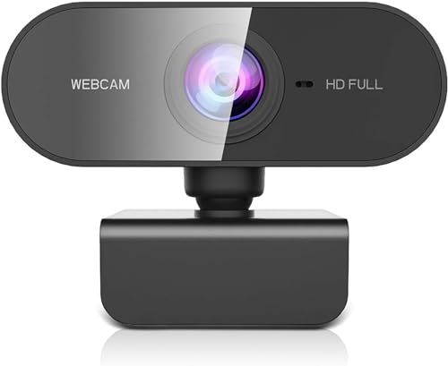 1 WEBカメラ HD 1080p 120° 200万画素 WEBカメラ オートフォーカス デュアルマイク内蔵 ビデオ会議/授業用 WEBカメラ MAC OS, Windows X