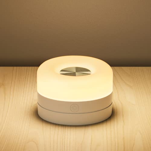 Umimile ベッドサイドランプ 授乳ライト ナイトライト 色温度/明るさ調節 USB充電式 タイマー機能 マグネット内蔵 間接照明 出産祝い ギ