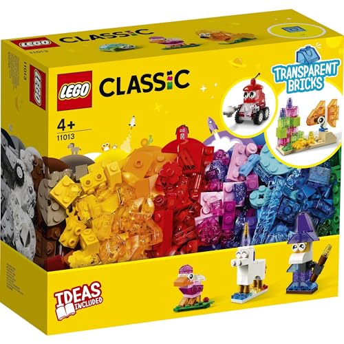 レゴ(LEGO) クラシック アイデアパーツ透明パーツ入り 11013 おもちゃ ブロック プレゼント 宝石 クラフト 男の子 女の子 4歳以上
