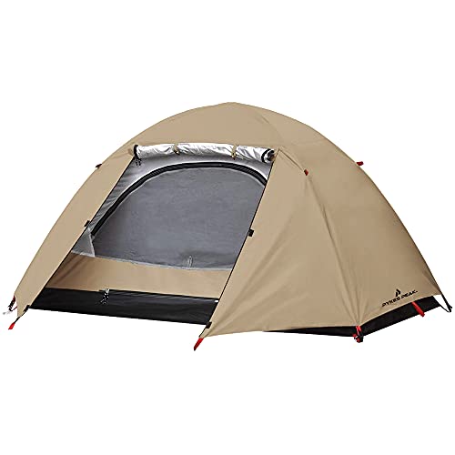 PYKES PEAK (パイクスピーク) テント 1人用 一人用 ソロ 組立て簡単 キャンプテント ドームテント シルバーコーティング ペグ・ロープ・