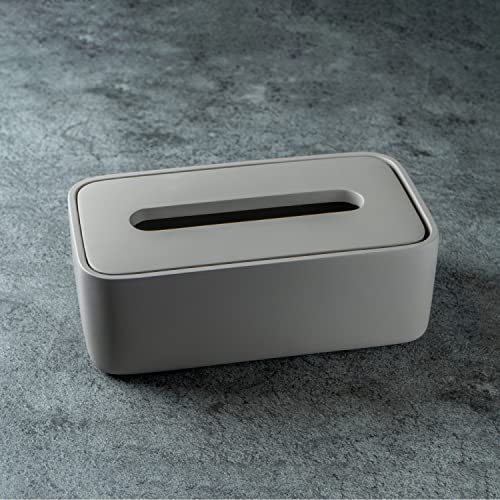 コンクリート ティッシュボックス ティッシュケース デスクオーガナイザー セメント 無機質 おしゃれ 卓上 デザイン スタイリッシュ 現代