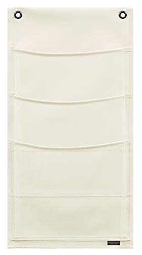 サキ ウォールポケット オフホワイト サイズ:30x57.5cm