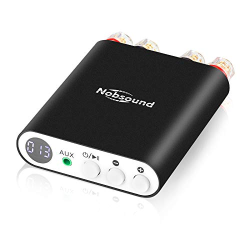 Nobsound TA-21 Mini Bluetooth 5.0 DSP デジタルアンプ TPA3221 パワーアンプ レシーバー 100W + 100W NS-20G/NS-10G PROのアップグレー