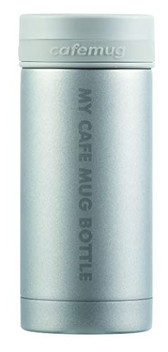 パール金属 水筒 ボトル マグボトル 200ml 保冷 保温 スリムタイプ マットシルバー マイカフェマグ HB-5191