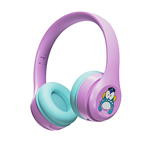 SITOAT 子供向けヘッドホン Bluetoothヘッドホン 85db音量制限 聴覚保護 子供 ワイヤレス ヘッドフォン マイク付き 語学 オンライン授業