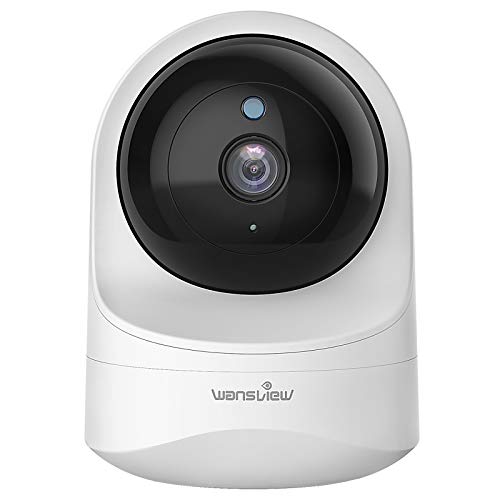 Wansview Q6ネットワークカメラ 200万画素 1080P Wi-Fiカメラ IPカメラ ワイヤレス屋内カメラ 防犯/監視カメラ ペットカメラ ベビーモニ