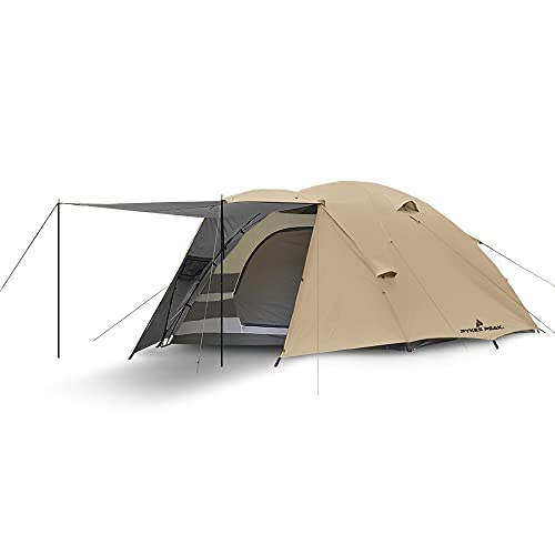 PYKES PEAK (パイクスピーク) テント 4人用 5人用 6人用 ファミリー トンネルテント 前室付き 広い 大人数 大型 インナーサイズ3m×3m キ