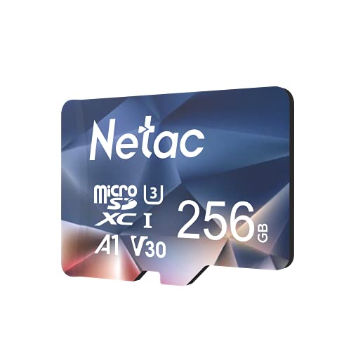 Netac Microsdカード 256GB 最大100MB/s Switchマイクロsdカード対応 microSDXC UHS-I U3 A1 V30 C10 Exfat形式 メーカー正規品認証