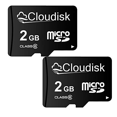 Cloudisk 2パック マイクロSDカード MicroSDカード メモリーカード (2GB)