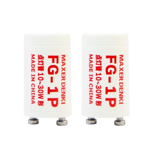 簡易包装品 グロー球 点灯管 FG-1P 2個入 10〜30W用 P型