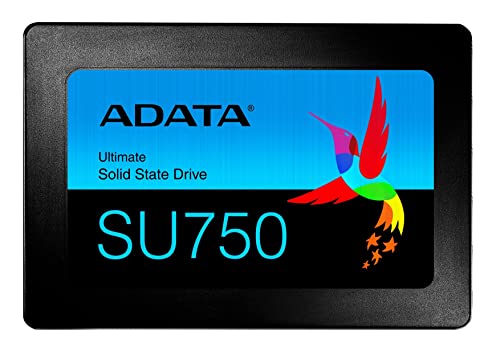 ADATA 2.5インチ 内蔵SSD 256GB SU750シリーズ 3D NAND TLC 搭載 SMIコントローラー 7mm ASU750SS-256GT-C