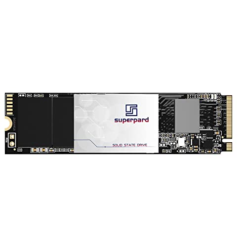Superpard SSD 1TB M.2 NVME PCIe Gen4 2280 PS5対応 読取り最大 5,500MB/秒 内蔵型 TLC 3D NAND ノートパソコン/デスクトップパソコン