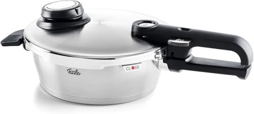 フィスラー (Fissler) 圧力鍋 ビタビットプレミアム 1.8L ガス IH 対応 1~2人向き 3段階圧力設定 ドイツ製 日本正規販売品 622-212-01-00